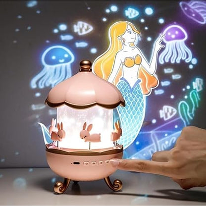 Rabbits Night Light Projector